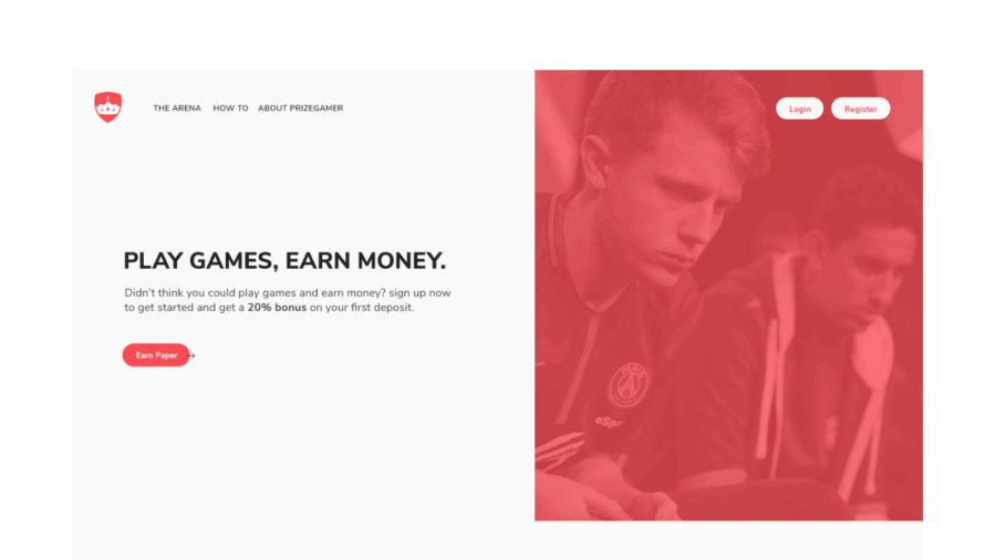 prizegamer app design thumb