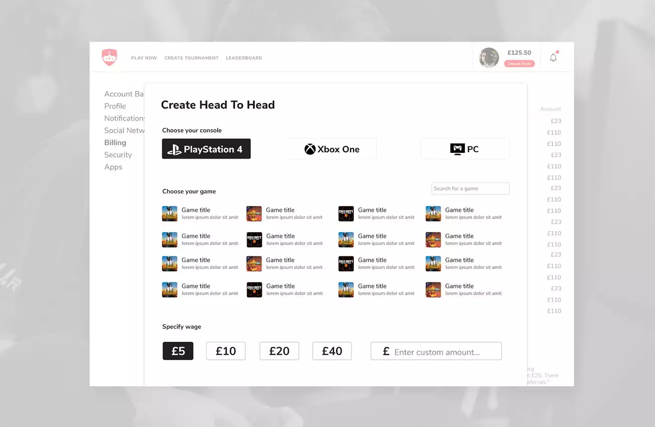 Prizegamer prizegamer web app